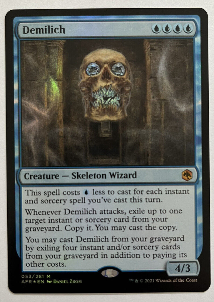 Demilich FOIL AFR MTG Pack Fresh Unplayed