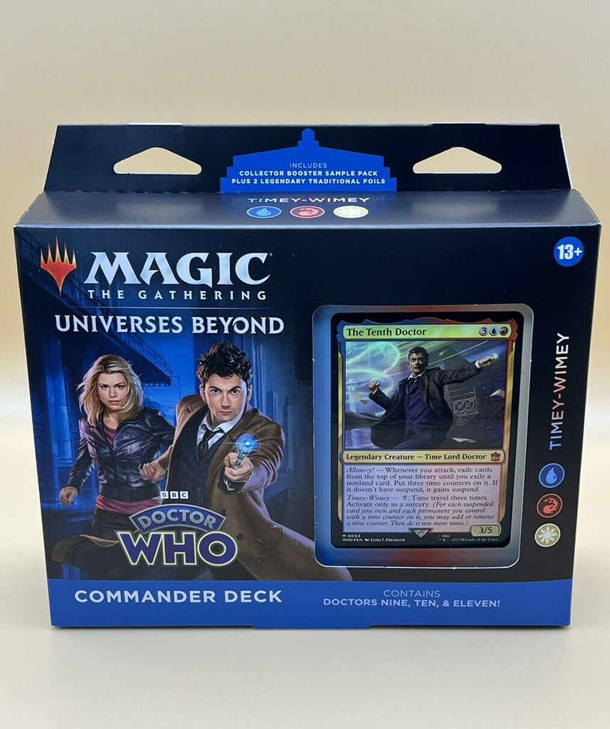 MTG Dr Who Commander Deck Timey-Wimey Universes Beyond Sealed/New