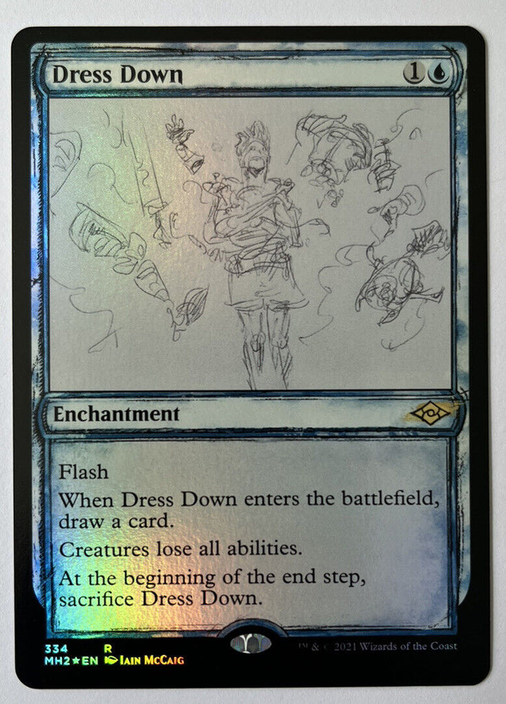 Dress Down Showcase Sketch FOIL Modern Horizons 2 MTG Pack Fresh Unplayed