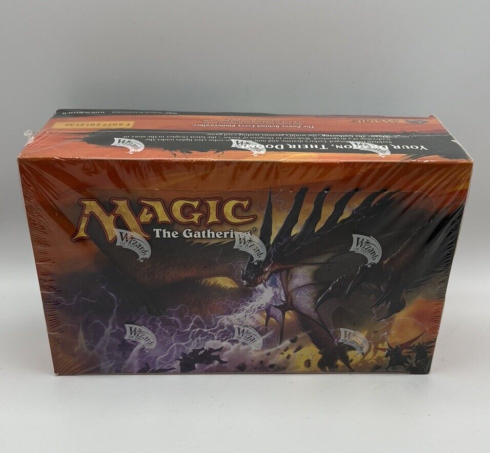 MTG Magic The Gathering Dragon’s Of Tarkir Booster Box Factory Sealed