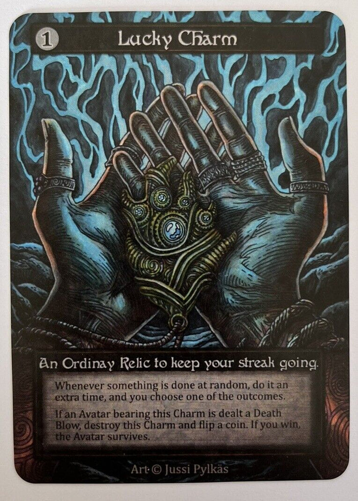 Sorcery Contested Realm Lucky Charm Pre-Alpha Sample Card Pack Fresh RARE