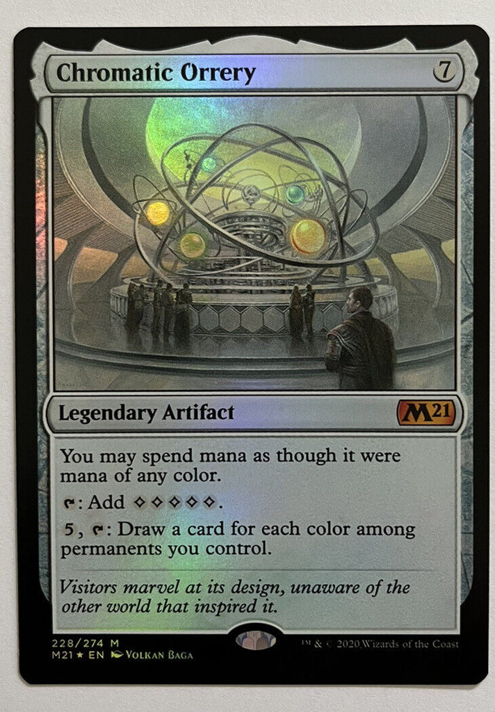 Chromatic Orrery FOIL M21 MTG Pack Fresh Unplayed