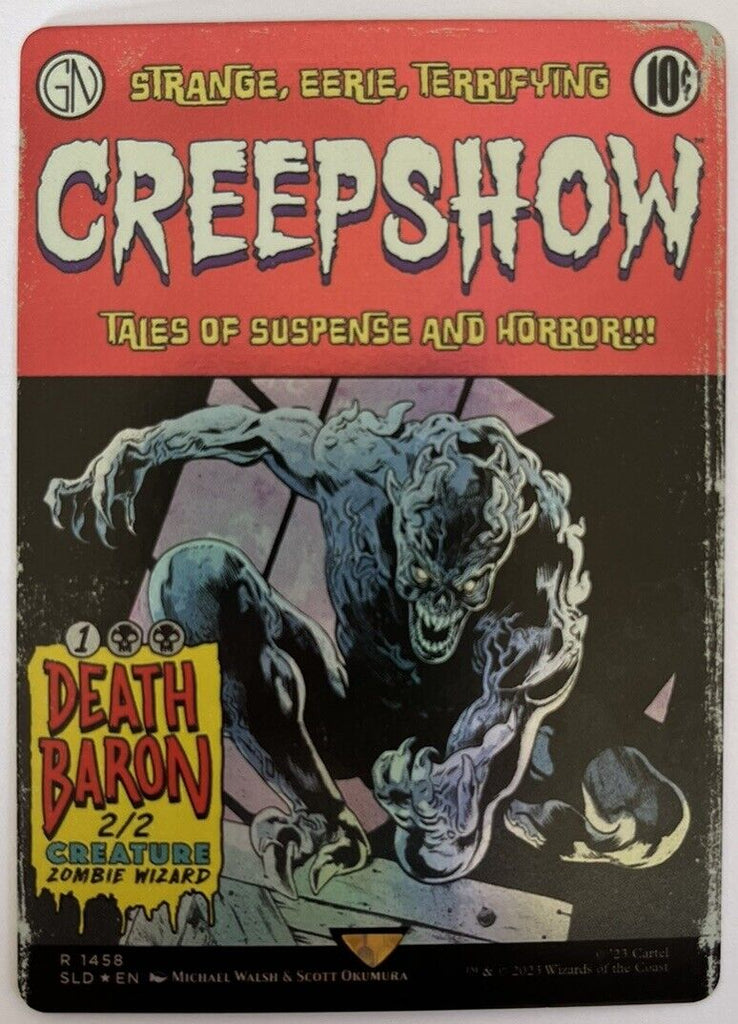 Death Baron FOIL Secret Lair X Creepshow MTG Pack Fresh