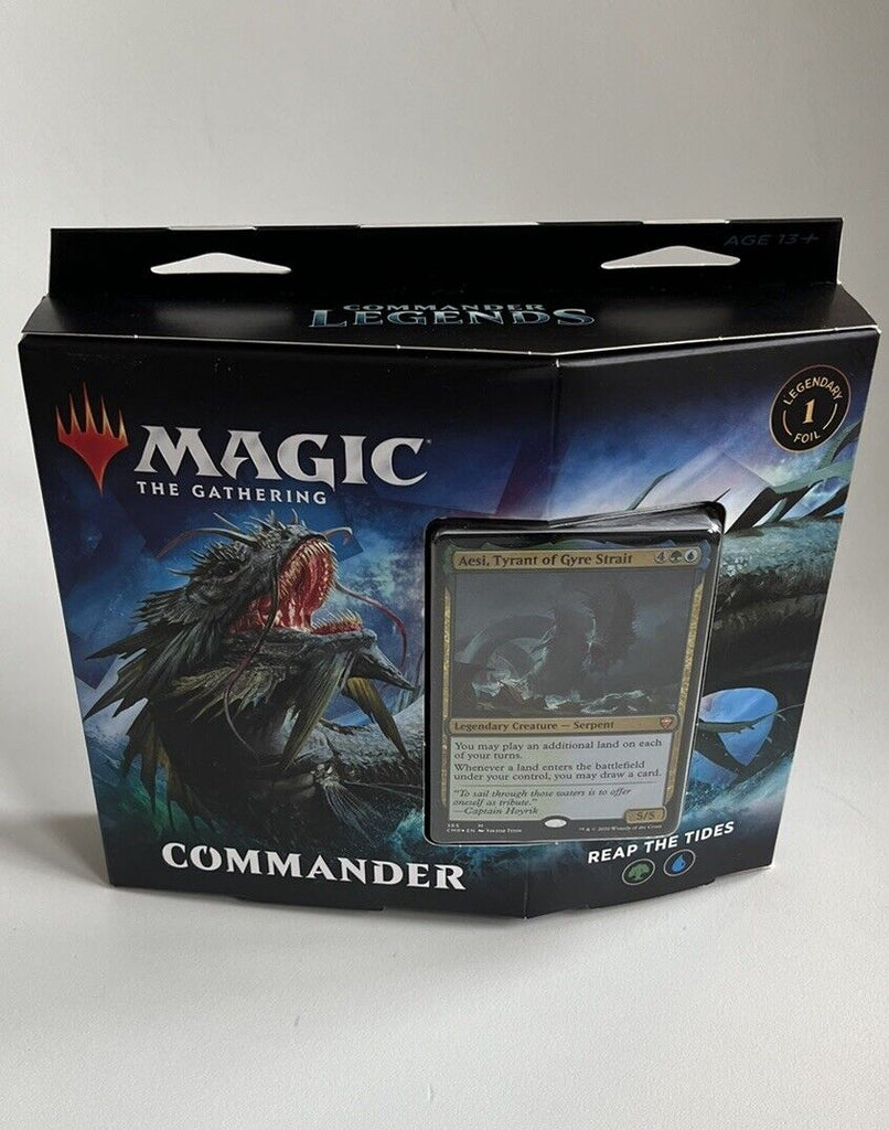 Commander Legends Commander Deck Reap The Tides MTG New/Sealed