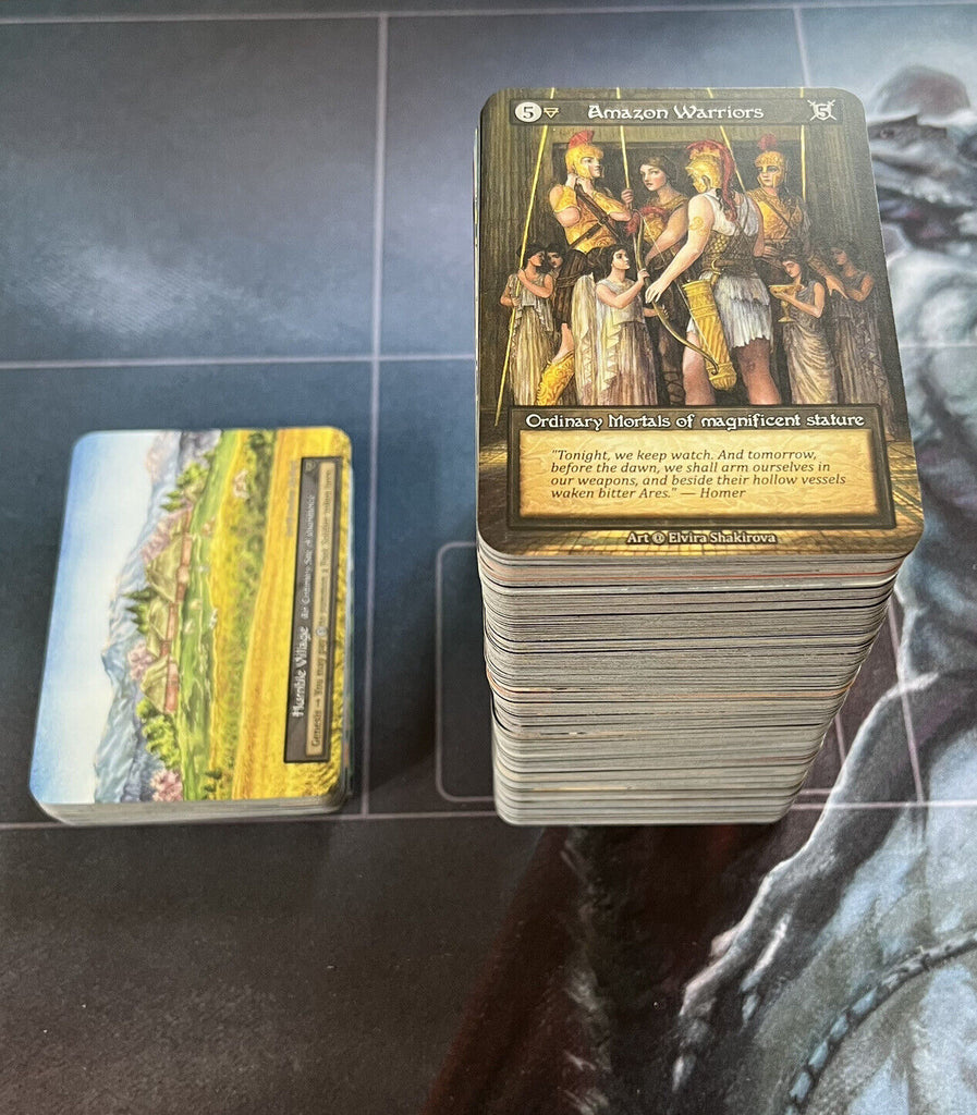 Sorcery Contested Realm Alpha Complete Ordinary Play Set 400 x Cards, 4 Of Each