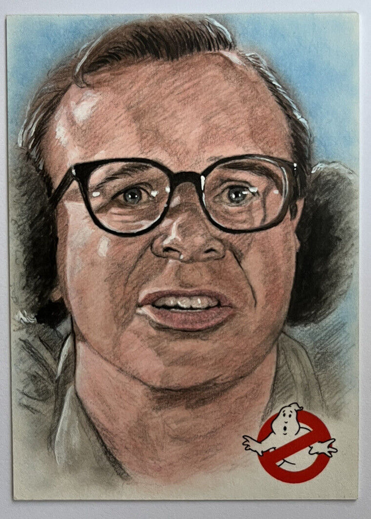 2016 Cryptozoic Ghostbusters Sketch Card By Dan Bergren