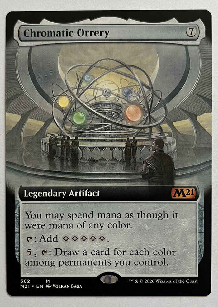 Chromatic Orrery Extended Art M21 MTG Pack Fresh Unplayed