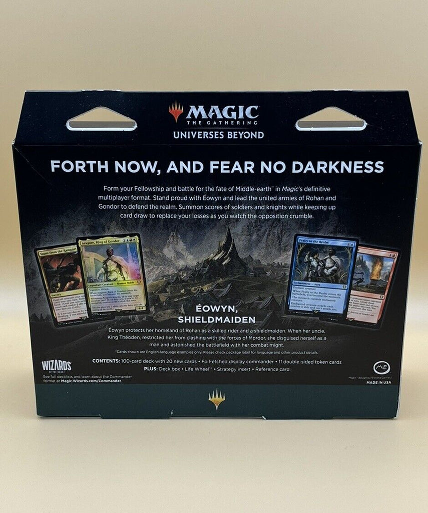 MTG Lotr Commander Deck Riders Of Rohan Universes Beyond Sealed/New