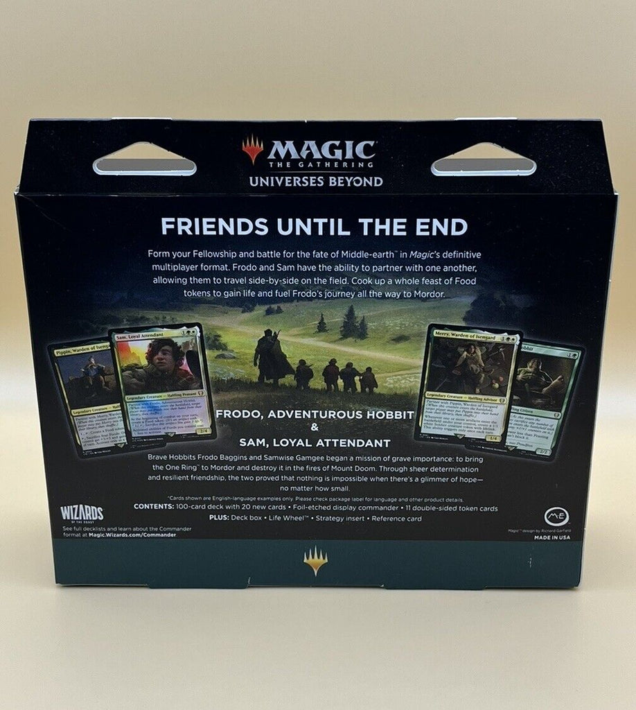 MTG Lotr Commander Deck Food And Fellowship Universes Beyond Sealed/New