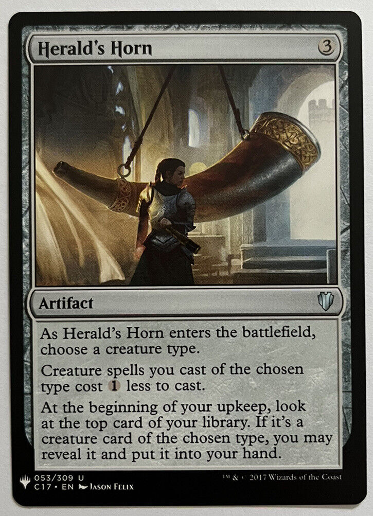 Herald’s Horn Mystery Booster MTG Pack Fresh Unplayed