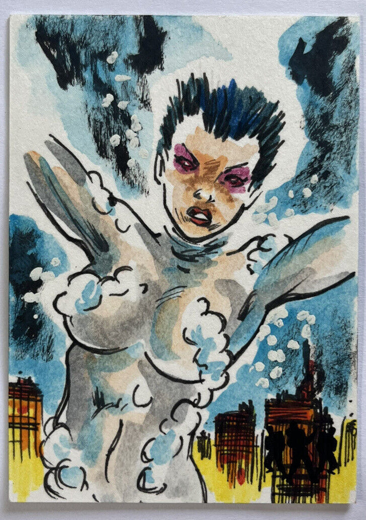 2016 Cryptozoic Ghostbusters Sketch Card By D. Chandler