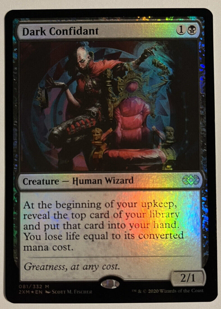 Dark Confidant FOIL Double Masters MTG Pack Fresh Unplayed